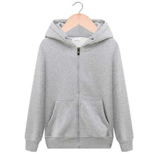 Load image into Gallery viewer, Cotton  zipper hoodie street hip-hop red black powder
