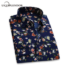 Load image into Gallery viewer, Retro Floral Printed Man Casual Shirt
