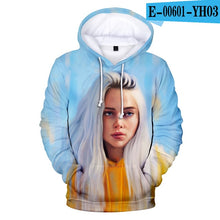Load image into Gallery viewer, 3D Billie Eilish Hoodies Sweatshirts