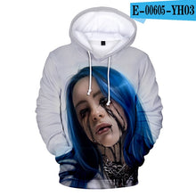 Load image into Gallery viewer, 3D Billie Eilish Hoodies Sweatshirts
