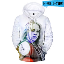 Load image into Gallery viewer, 3D Billie Eilish Hoodies Sweatshirts