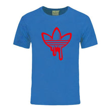 Load image into Gallery viewer, New Camouflage Doodle Print ADI Men T shirt