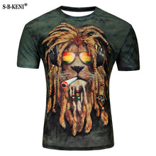 Load image into Gallery viewer, The lion Move Printed 3D T-shirt