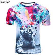 Load image into Gallery viewer, The lion Move Printed 3D T-shirt