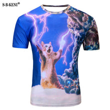 Load image into Gallery viewer, The lion Move Printed 3D T-shirt