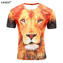 Load image into Gallery viewer, The lion Move Printed 3D T-shirt