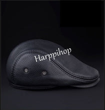 Load image into Gallery viewer, Men's 100% Genuine Leather  Cap