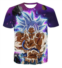 Load image into Gallery viewer, Dragon Ball Z Ultra Instinct God Son Goku Super Saiyan Men Tshirt