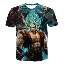 Load image into Gallery viewer, Dragon Ball Z Ultra Instinct God Son Goku Super Saiyan Men Tshirt