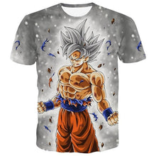 Load image into Gallery viewer, Dragon Ball Z Ultra Instinct God Son Goku Super Saiyan Men Tshirt