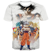 Load image into Gallery viewer, Dragon Ball Z Ultra Instinct God Son Goku Super Saiyan Men Tshirt