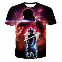 Load image into Gallery viewer, Dragon Ball Z Ultra Instinct God Son Goku Super Saiyan Men Tshirt
