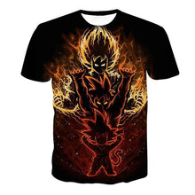 Load image into Gallery viewer, Dragon Ball Z Ultra Instinct God Son Goku Super Saiyan Men Tshirt