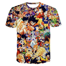 Load image into Gallery viewer, Dragon Ball Z Ultra Instinct God Son Goku Super Saiyan Men Tshirt