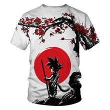 Load image into Gallery viewer, Dragon Ball Z Ultra Instinct God Son Goku Super Saiyan Men Tshirt