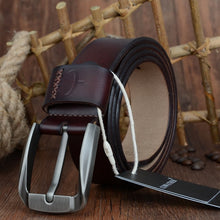 Load image into Gallery viewer, COWATHER Vintage style pin buckle  belt