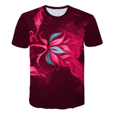 Load image into Gallery viewer, Beautiful Flowers Print Casual T-shirt