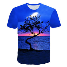 Load image into Gallery viewer, Beautiful Flowers Print Casual T-shirt