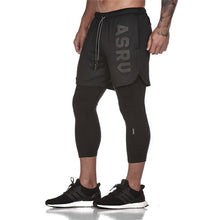 Load image into Gallery viewer, Elastic Breathable Fake Two Piece Running Training Pant