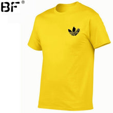 Load image into Gallery viewer, Simple creative design line cross Print cotton T Shirt
