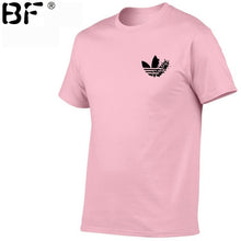 Load image into Gallery viewer, Simple creative design line cross Print cotton T Shirt