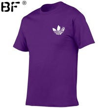 Load image into Gallery viewer, Simple creative design line cross Print cotton T Shirt
