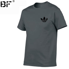 Load image into Gallery viewer, Simple creative design line cross Print cotton T Shirt