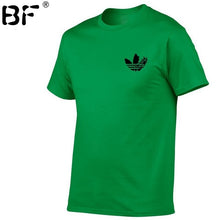Load image into Gallery viewer, Simple creative design line cross Print cotton T Shirt