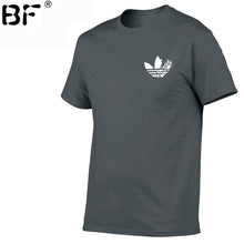 Load image into Gallery viewer, Simple creative design line cross Print cotton T Shirt