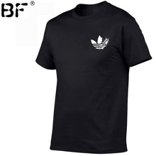 Load image into Gallery viewer, Simple creative design line cross Print cotton T Shirt