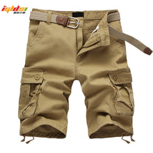 Load image into Gallery viewer, Summer Men&#39;s Baggy Multi Pocket Military Zipper Cargo Short