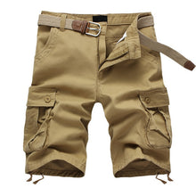 Load image into Gallery viewer, Summer Men&#39;s Baggy Multi Pocket Military Zipper Cargo Short