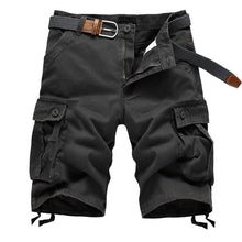 Load image into Gallery viewer, Summer Men's Baggy Multi Pocket Military Zipper Cargo Short
