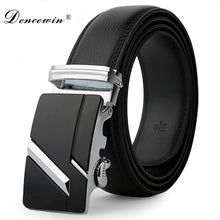Load image into Gallery viewer, leather strap male automatic buckle belt