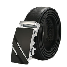 Load image into Gallery viewer, leather strap male automatic buckle belt