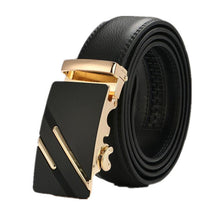 Load image into Gallery viewer, leather strap male automatic buckle belt