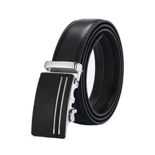 Load image into Gallery viewer, leather strap male automatic buckle belt