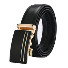 Load image into Gallery viewer, leather strap male automatic buckle belt