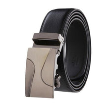 Load image into Gallery viewer, leather strap male automatic buckle belt