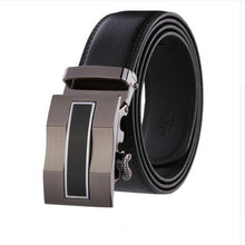 Load image into Gallery viewer, leather strap male automatic buckle belt