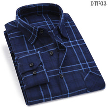 Load image into Gallery viewer, 100% Cotton  Casual Long Sleeve Shirt