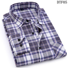Load image into Gallery viewer, 100% Cotton  Casual Long Sleeve Shirt