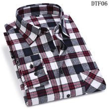 Load image into Gallery viewer, 100% Cotton  Casual Long Sleeve Shirt