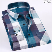 Load image into Gallery viewer, 100% Cotton  Casual Long Sleeve Shirt