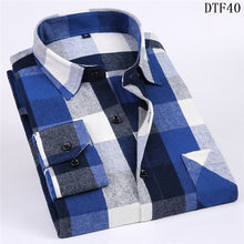 Load image into Gallery viewer, 100% Cotton  Casual Long Sleeve Shirt