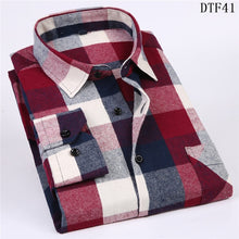 Load image into Gallery viewer, 100% Cotton  Casual Long Sleeve Shirt