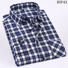 Load image into Gallery viewer, 100% Cotton  Casual Long Sleeve Shirt