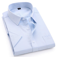 Load image into Gallery viewer, Men's Casual Dress Short Sleeved Shirt