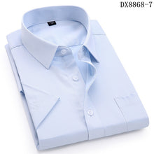 Load image into Gallery viewer, Men's Casual Dress Short Sleeved Shirt