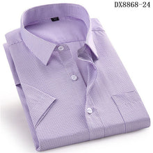 Load image into Gallery viewer, Men's Casual Dress Short Sleeved Shirt